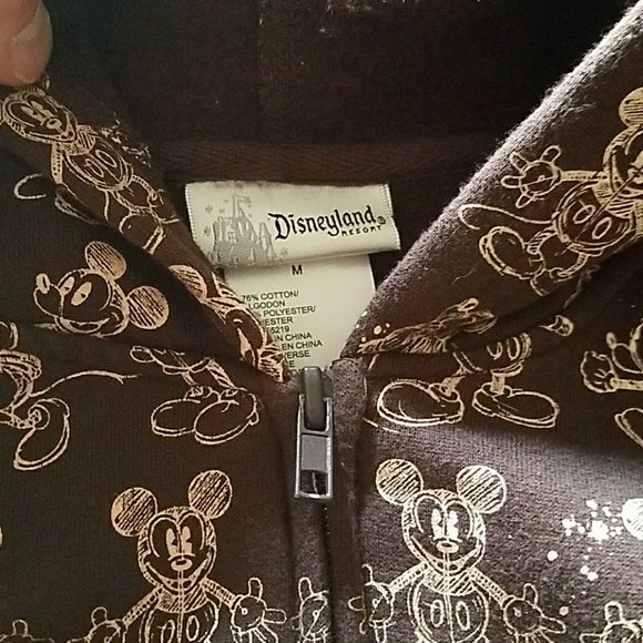 Disneyland mickey mouse hoodie size med - Picture 2 of 4